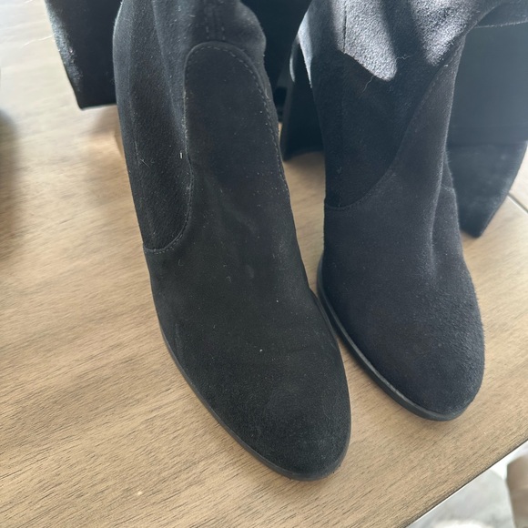 Stuart Weitzman Hiline black suede over the knee - Picture 9 of 9